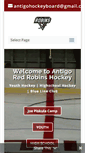 Mobile Screenshot of antigohockey.com